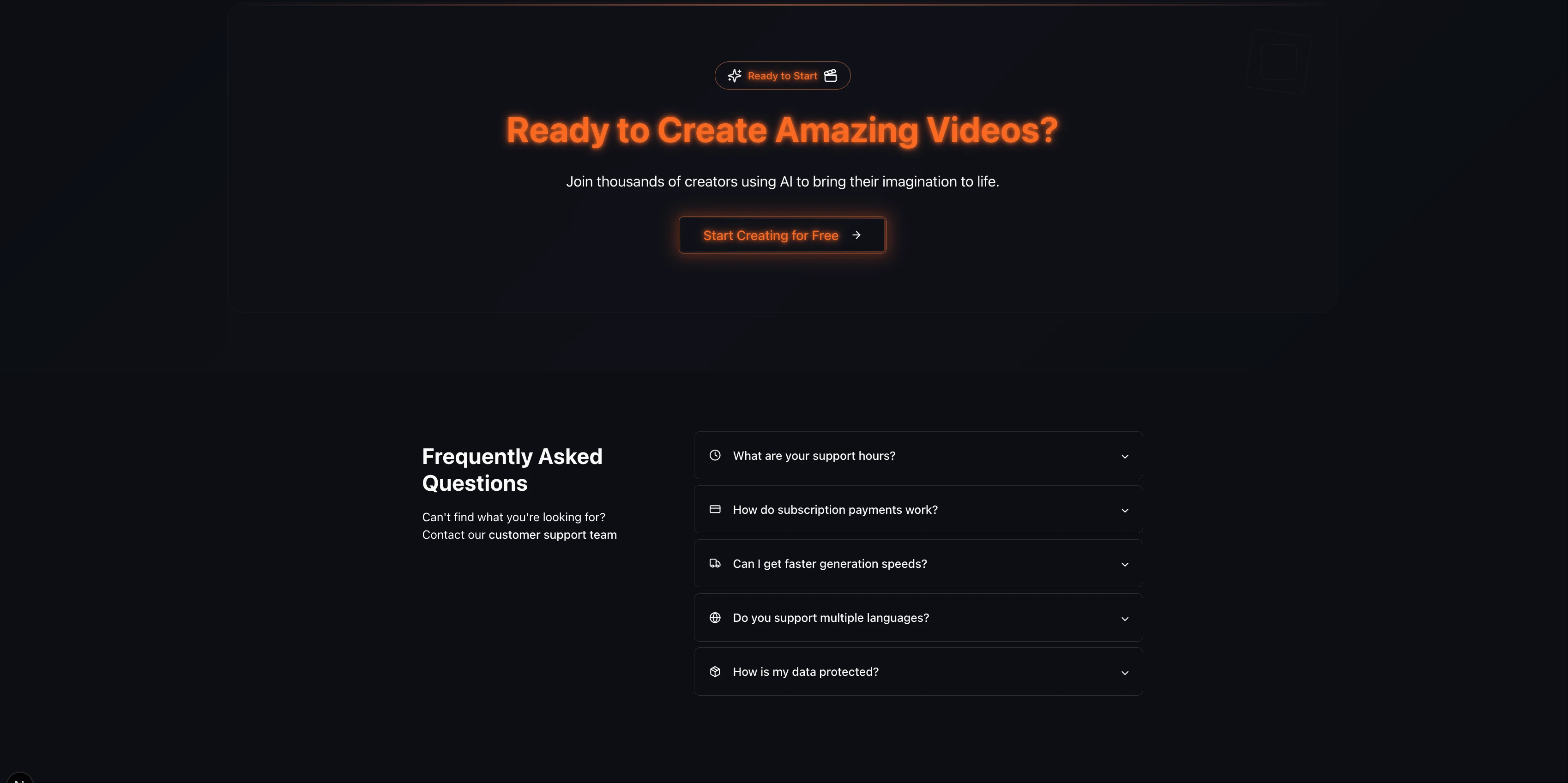 AI视频站模板 预览 6