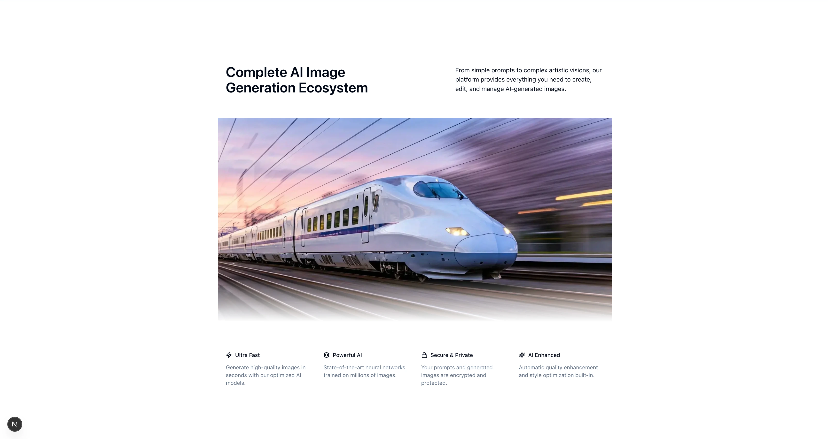 AI图片站模板 预览 3