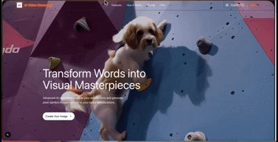 AI视频站模板 主预览