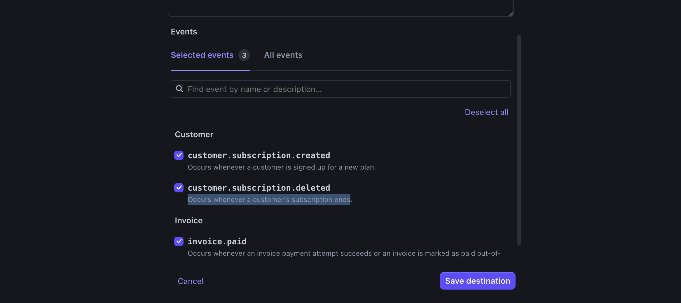 Stripe Webhook事件选择2