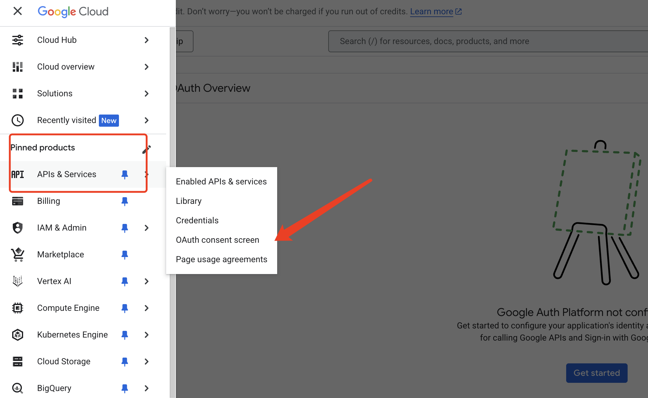 Google OAuth表单填写